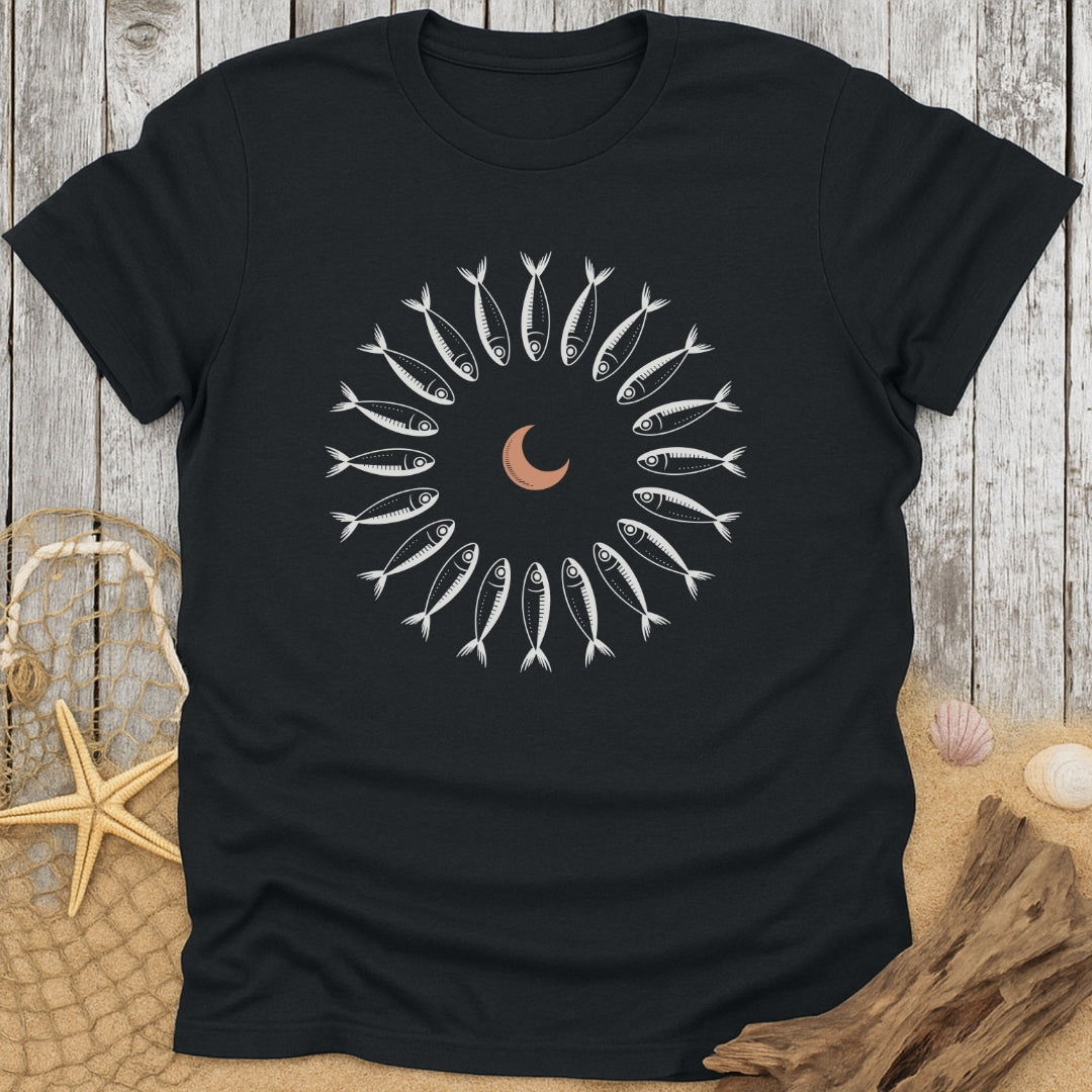 Sardine Night Circle T-Shirt