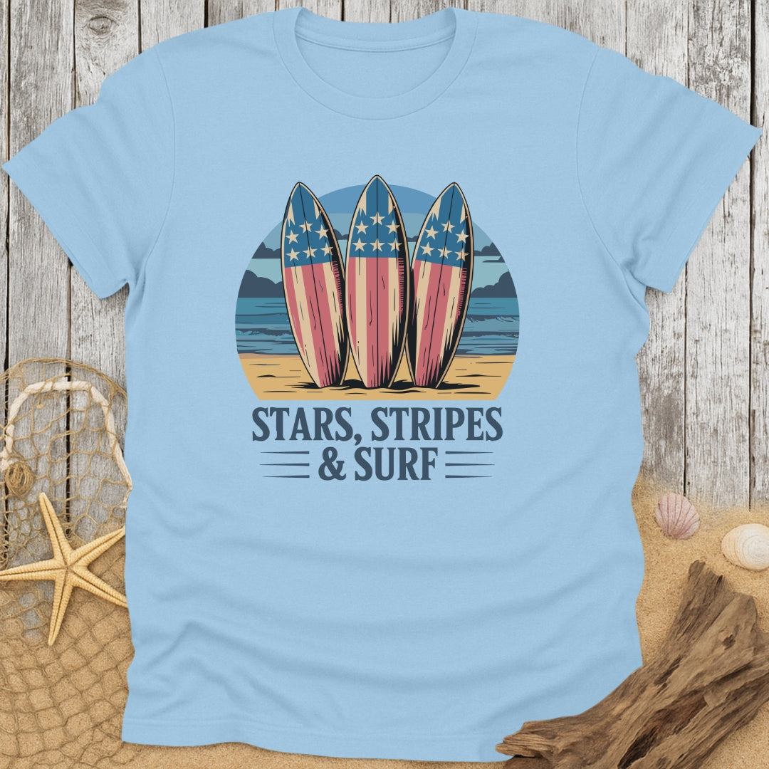 Stars, Stripes and Surf T-Shirt