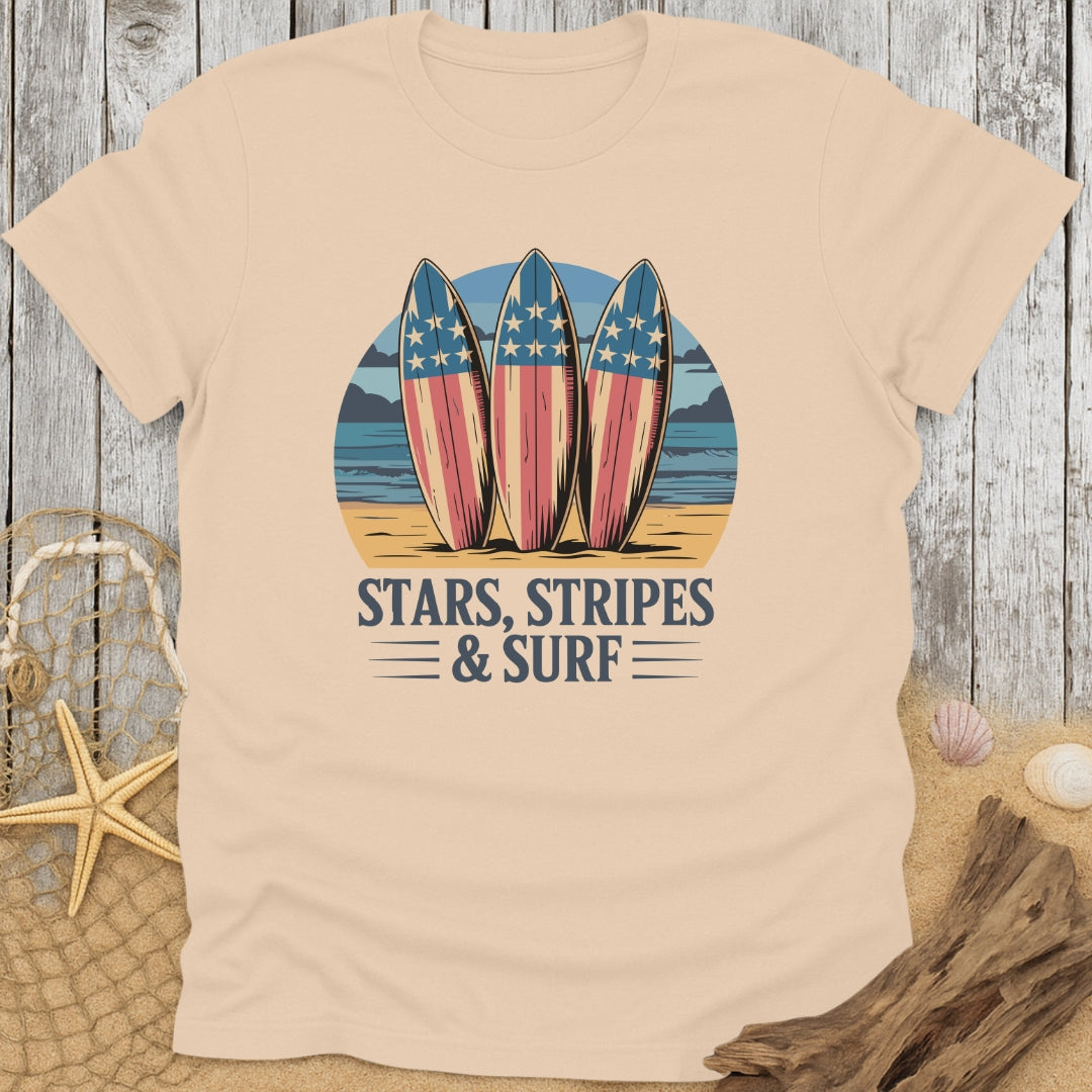 Stars, Stripes and Surf T-Shirt