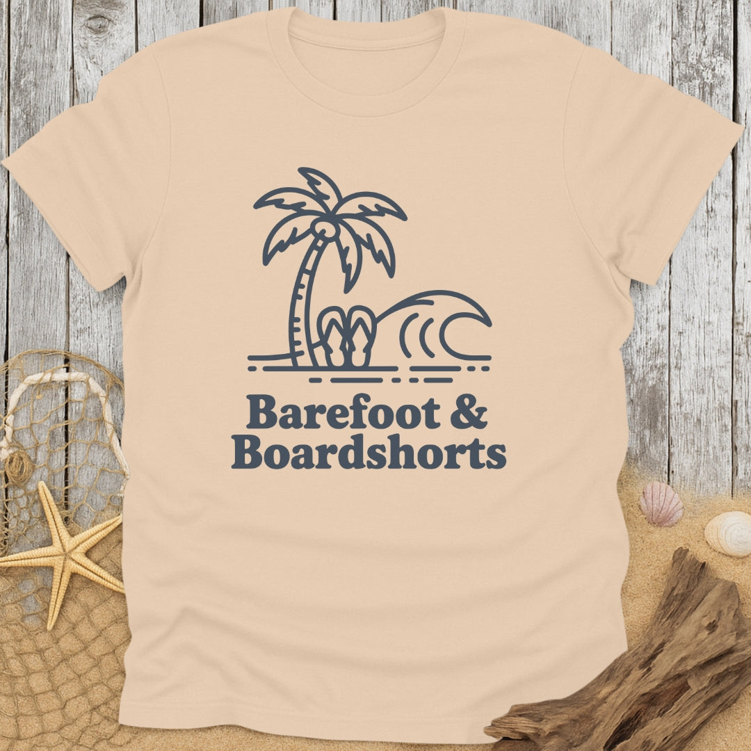 Barefoot & Boardshorts T-Shirt