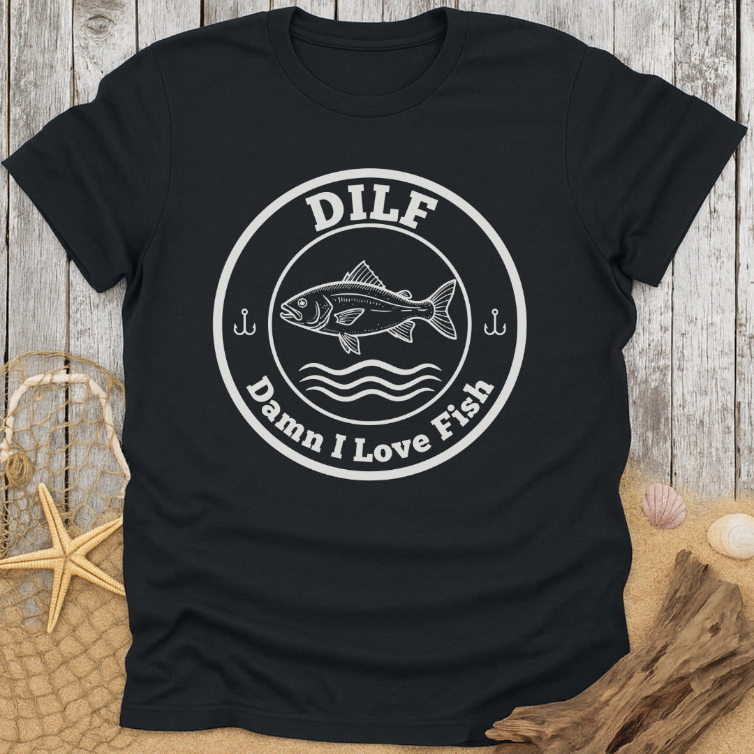 Damn I Love Fish Funny T-Shirt