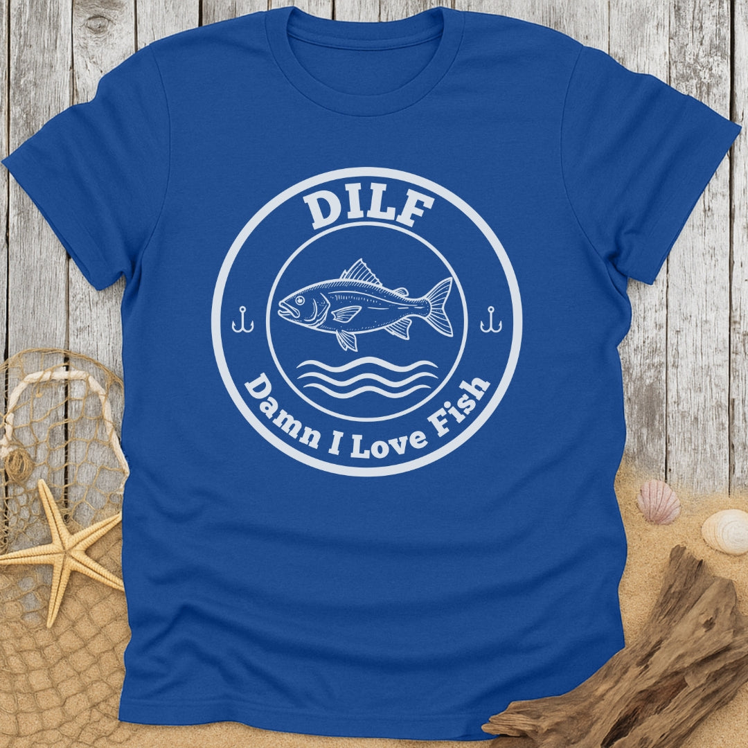 Damn I Love Fish Funny T-Shirt