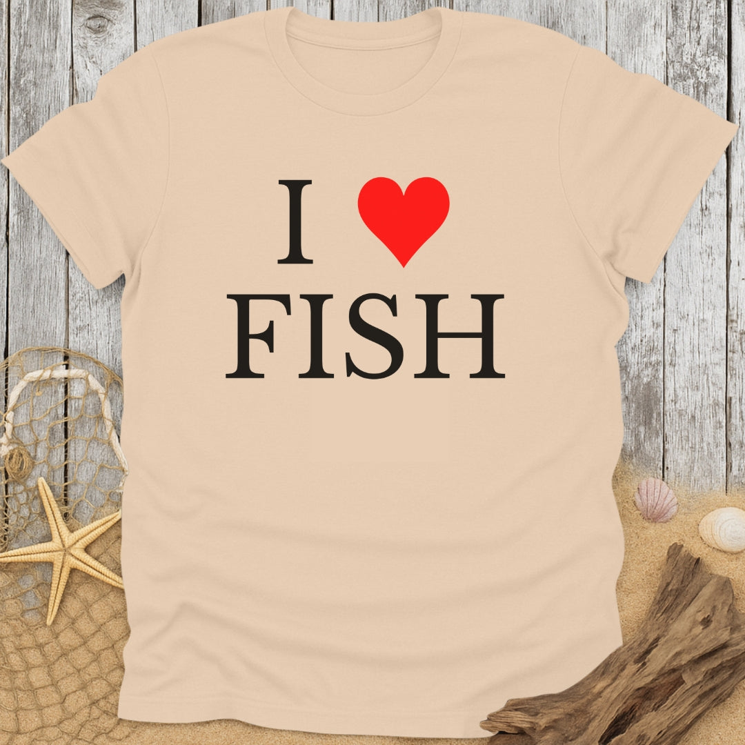 I Love Fish T-Shirt
