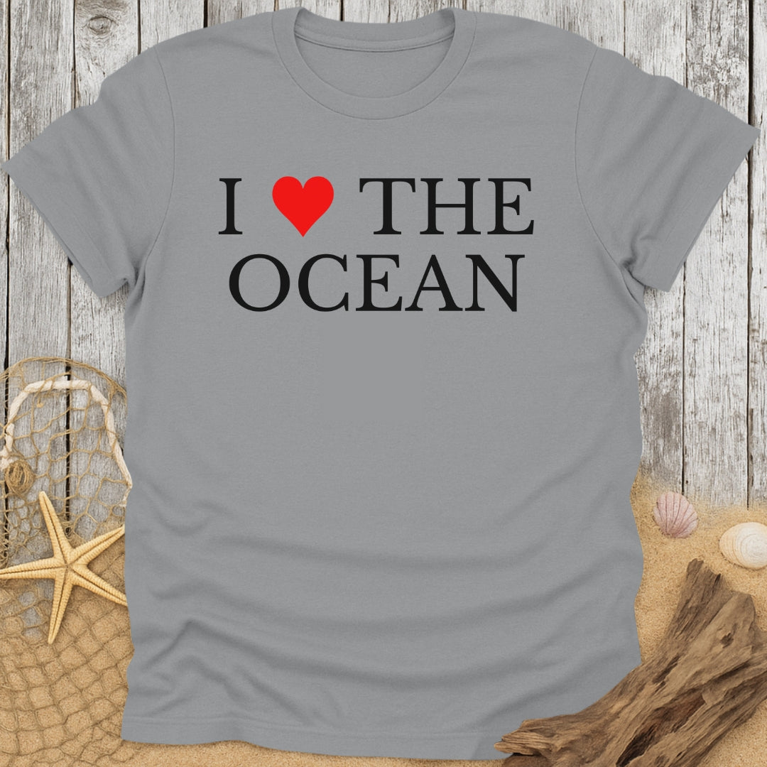 I Love The Ocean T-Shirt