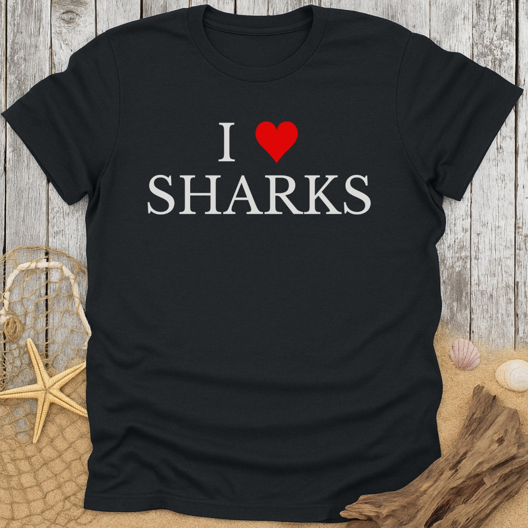 I Love Sharks T-Shirt