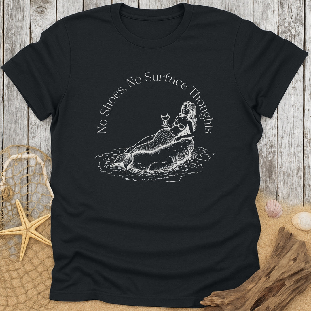 No Shoes, No Surface Thoughts T-Shirt