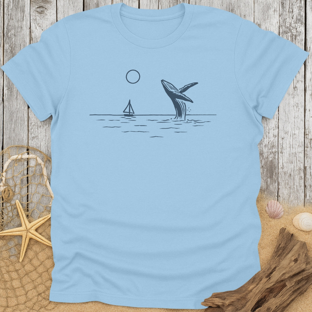 Whale Line Horizon T-Shirt