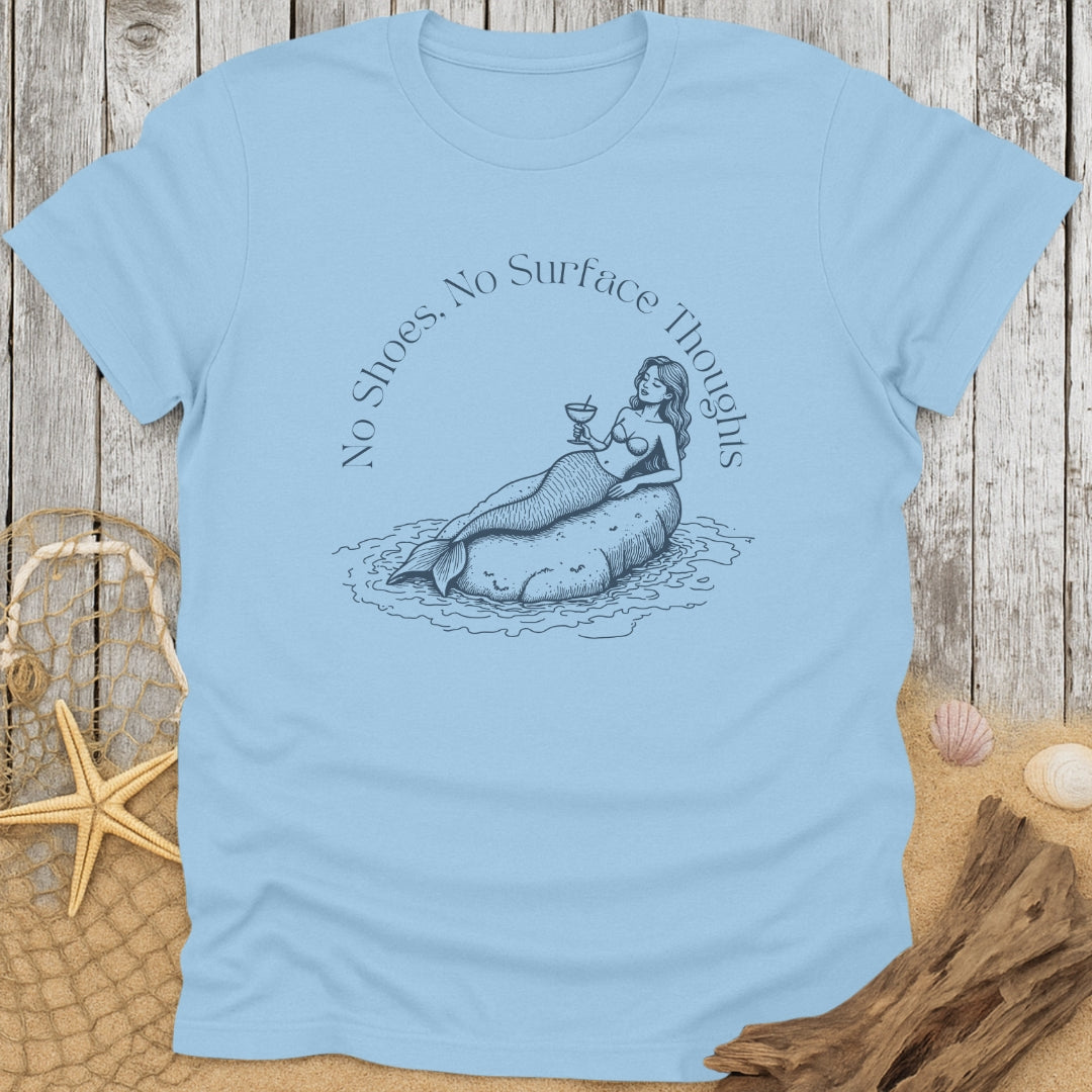 No Shoes, No Surface Thoughts T-Shirt