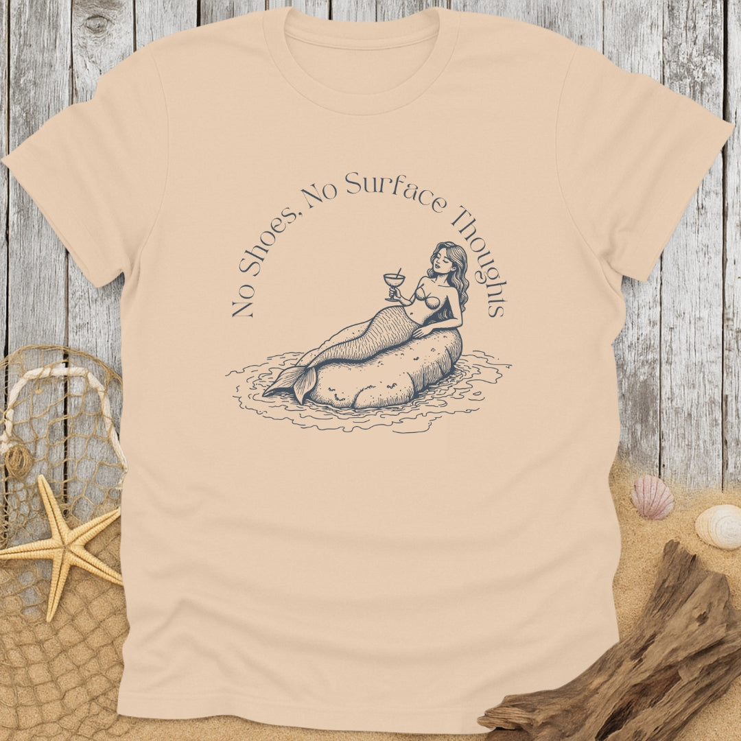 No Shoes, No Surface Thoughts T-Shirt