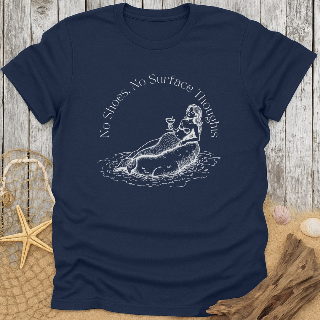No Shoes, No Surface Thoughts T-Shirt