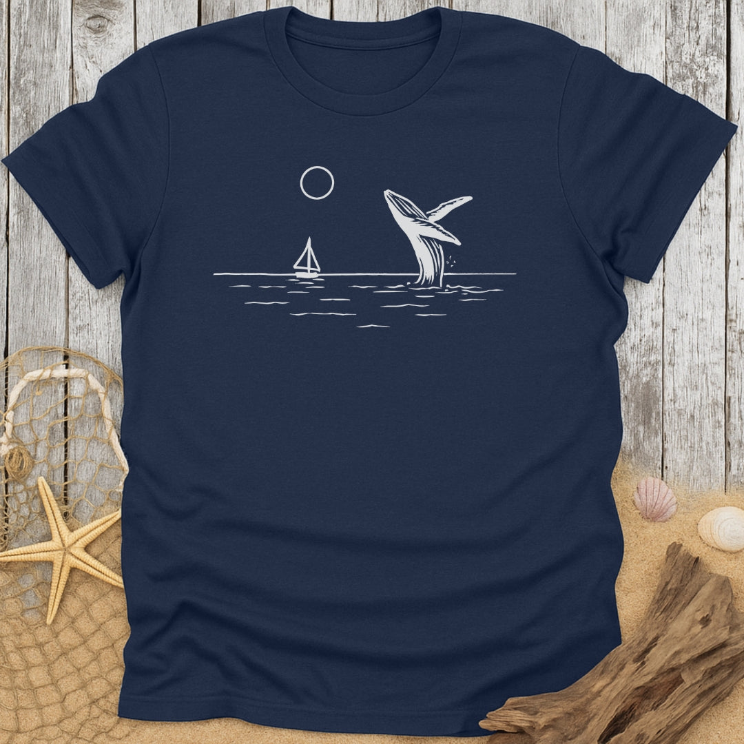 Whale Line Horizon T-Shirt