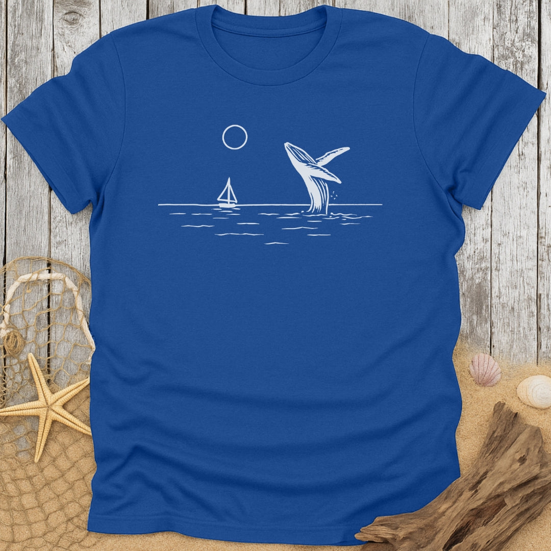 Whale Line Horizon T-Shirt