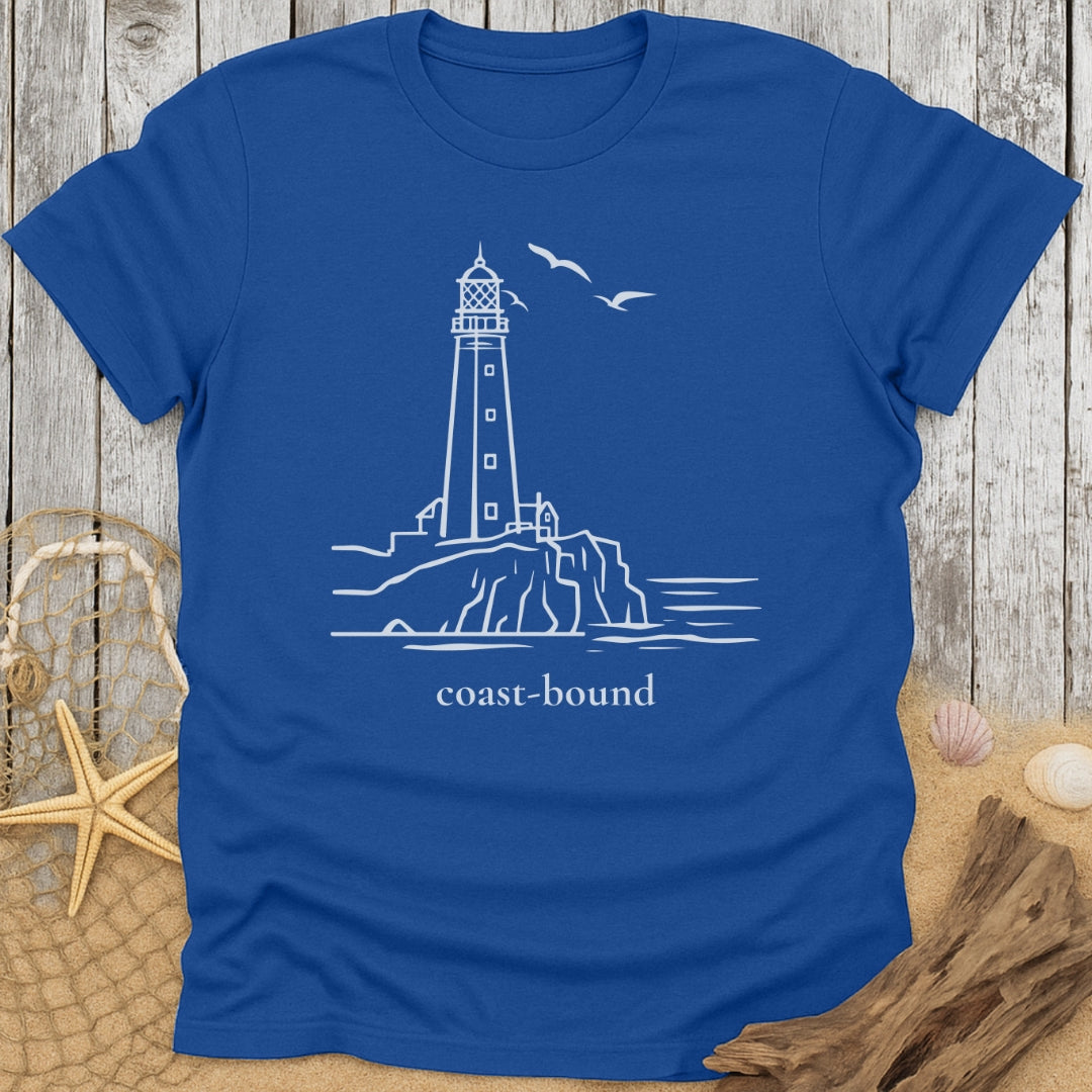 Gull Over Cliff T-Shirt