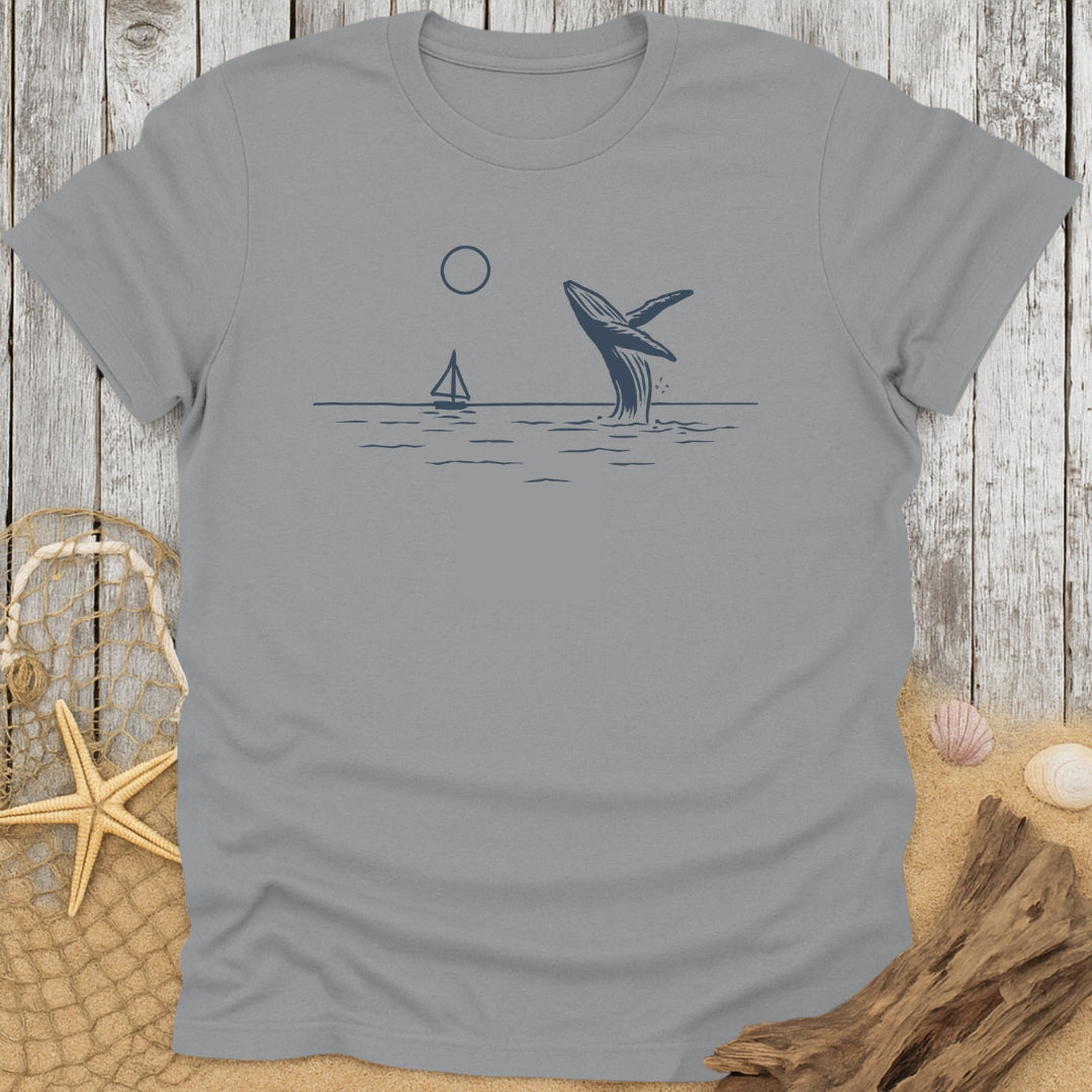 Whale Line Horizon T-Shirt