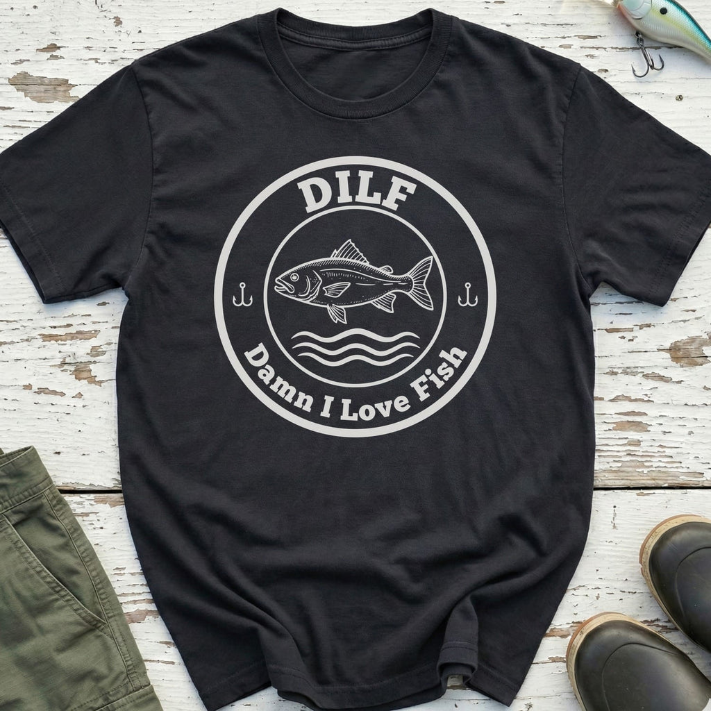 Damn I Love Fish Funny T-Shirt