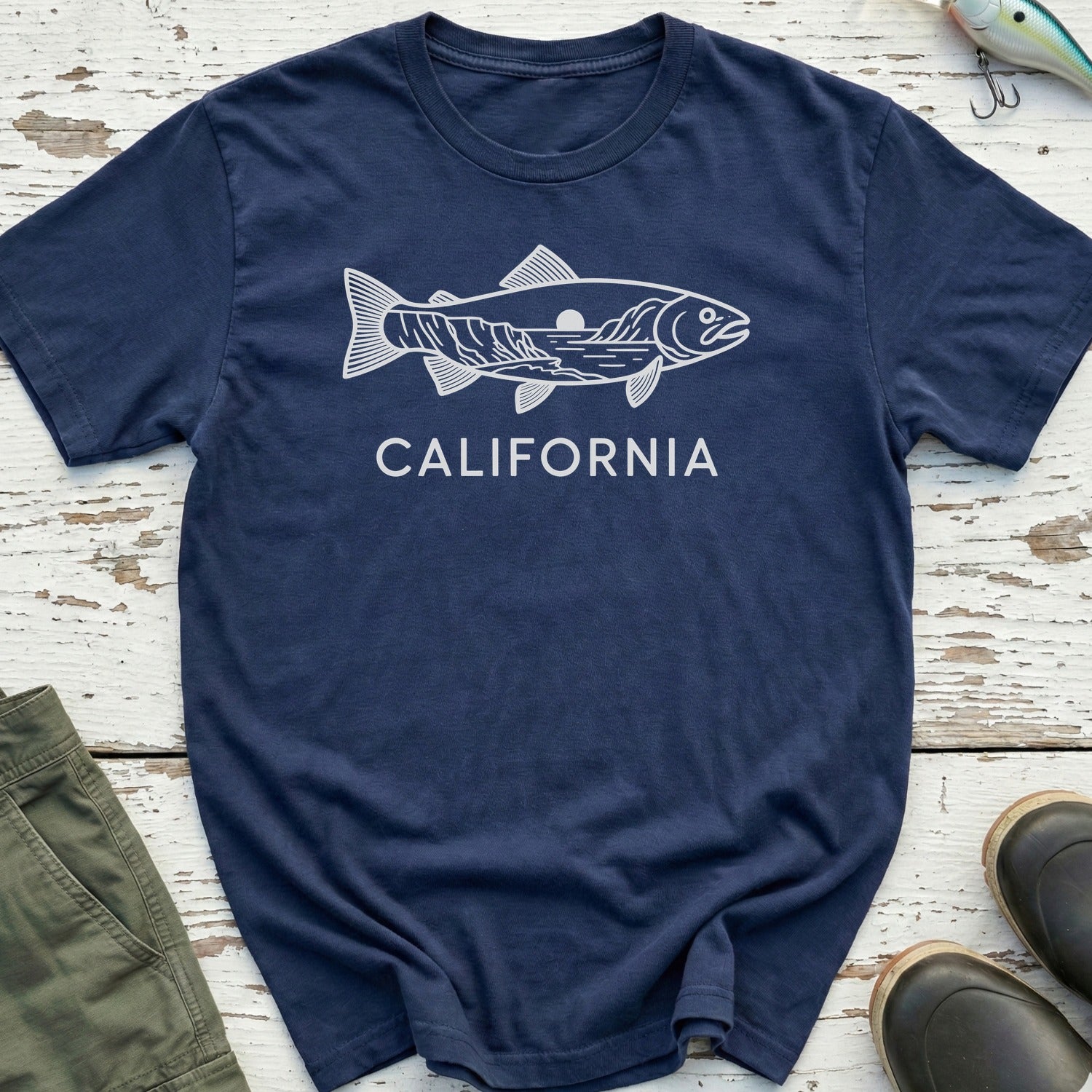 California Steelhead Trout T-Shirt