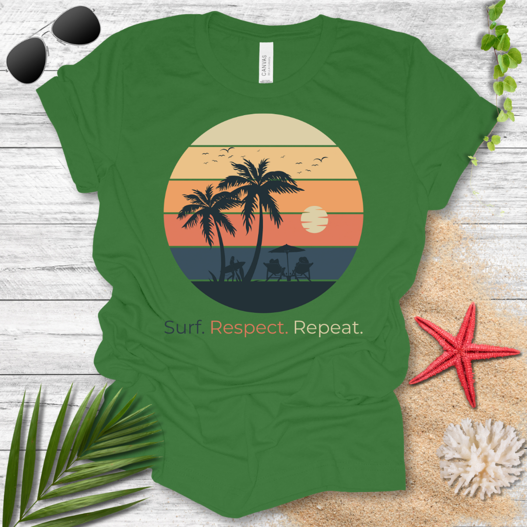 Surf Respect Repeat T-Shirt