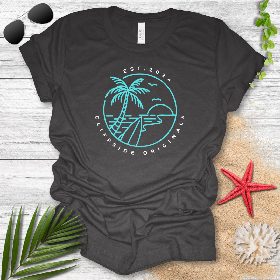 Turquoise Surfing T-Shirt