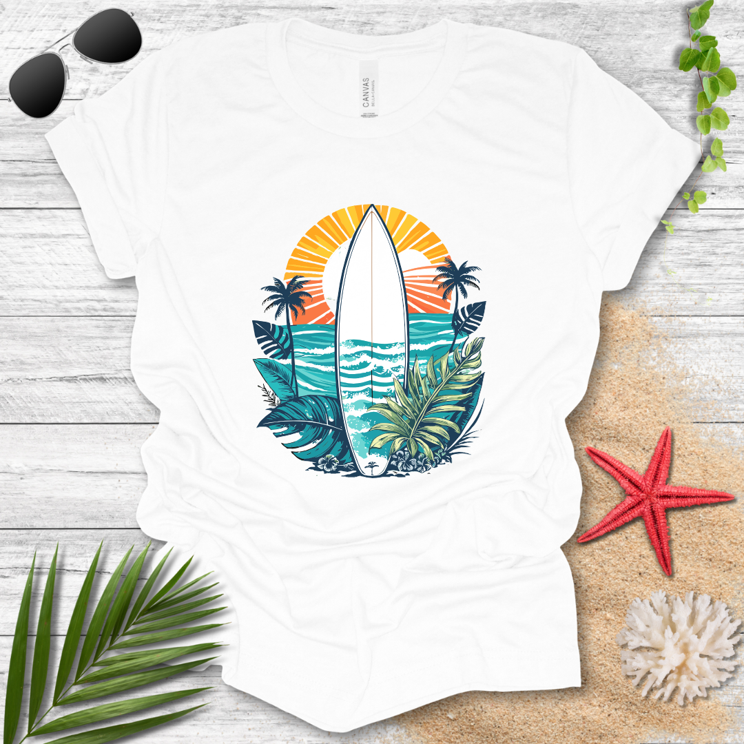 Vintage Tropical Surf T-Shirt