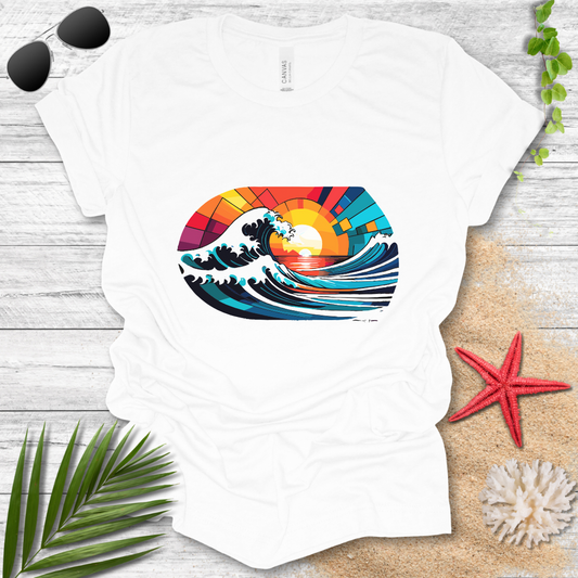 Cubist Surf T-Shirt