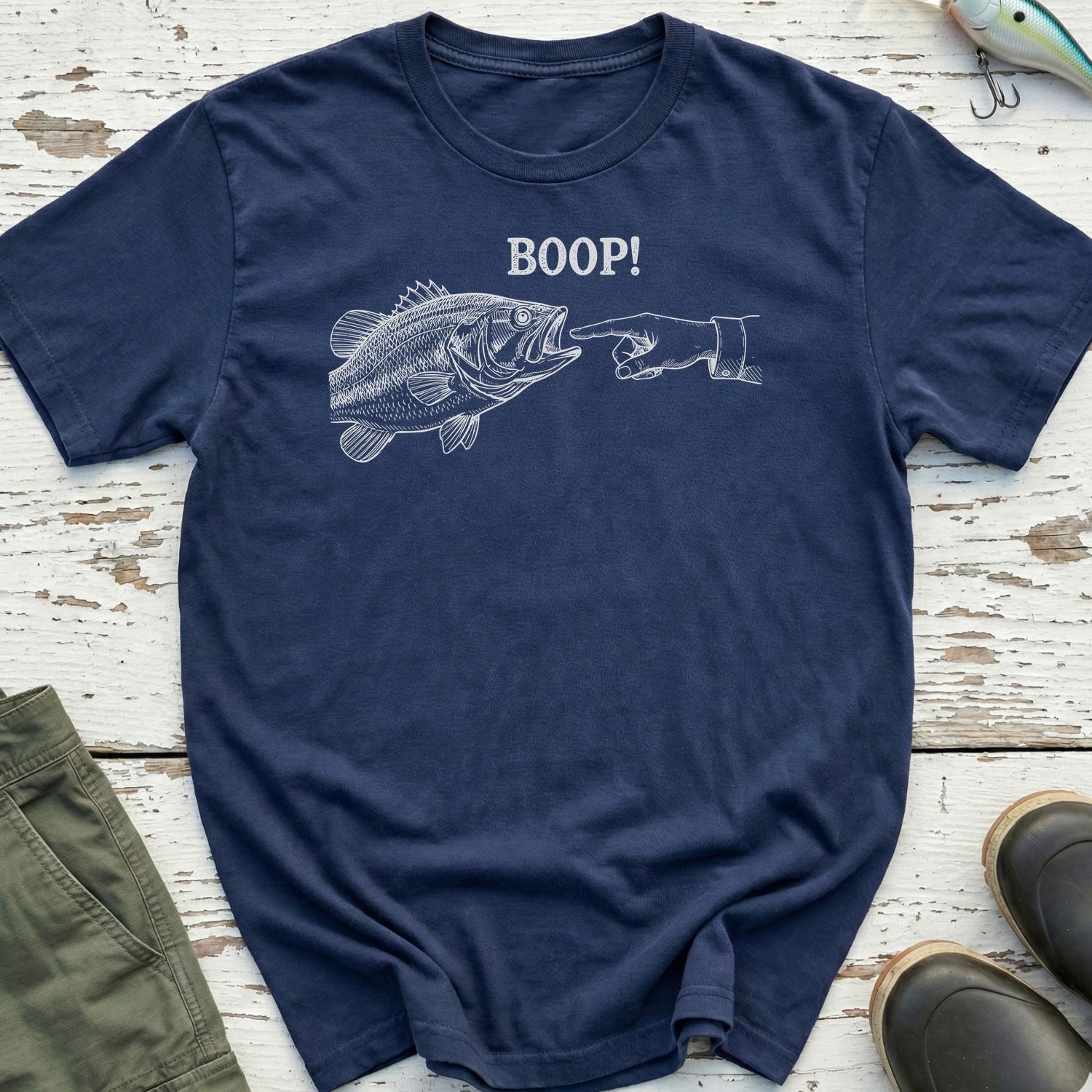 Bass Boop Funny T-Shirt
