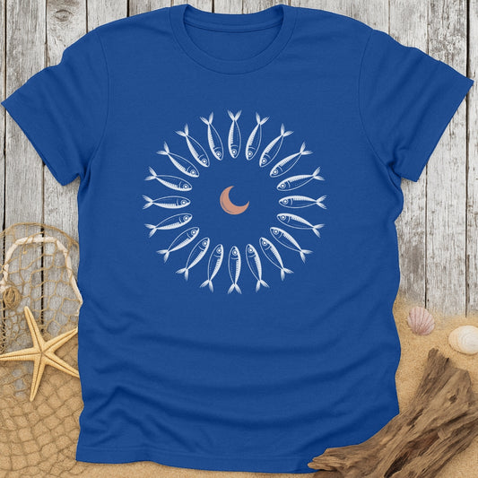 Sardine Night Circle T-Shirt