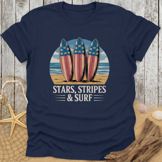 Stars, Stripes and Surf T-Shirt