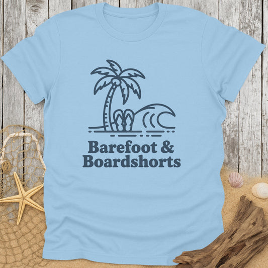 Barefoot & Boardshorts T-Shirt