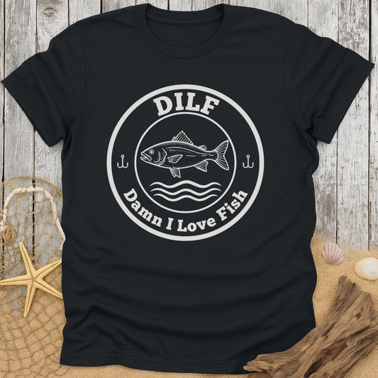 Damn I Love Fish Funny T-Shirt