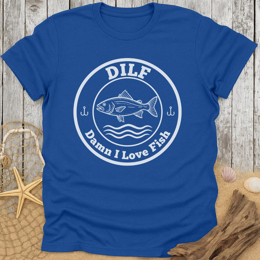 Damn I Love Fish Funny T-Shirt