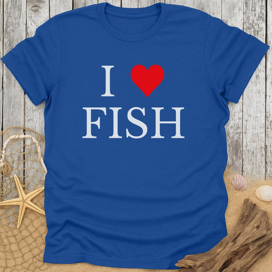 I Love Fish T-Shirt