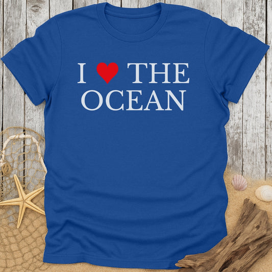 I Love The Ocean T-Shirt