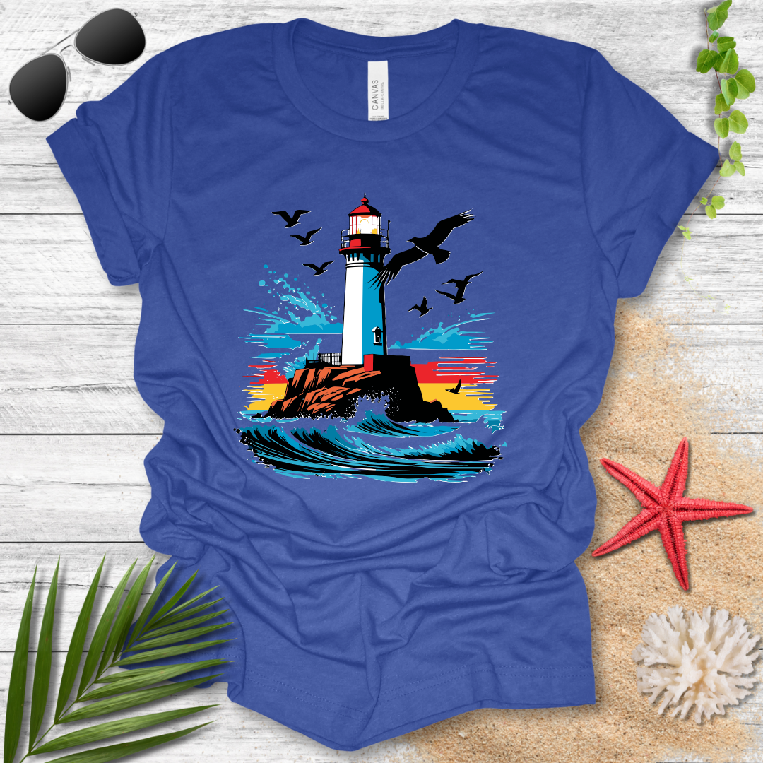 Cliffside Lighthouse T-Shirt