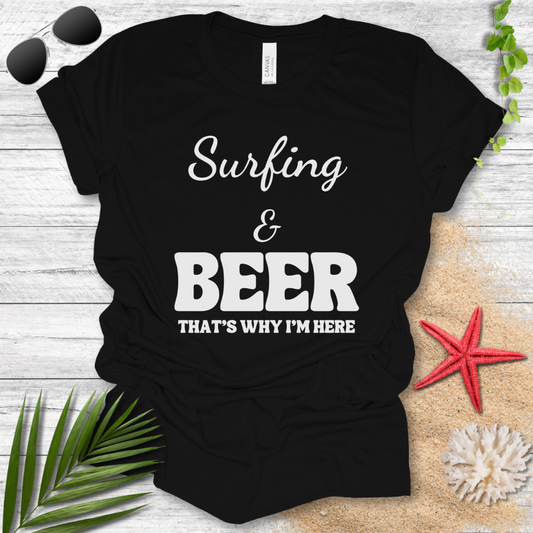 Surfing and Beer T-Shirt