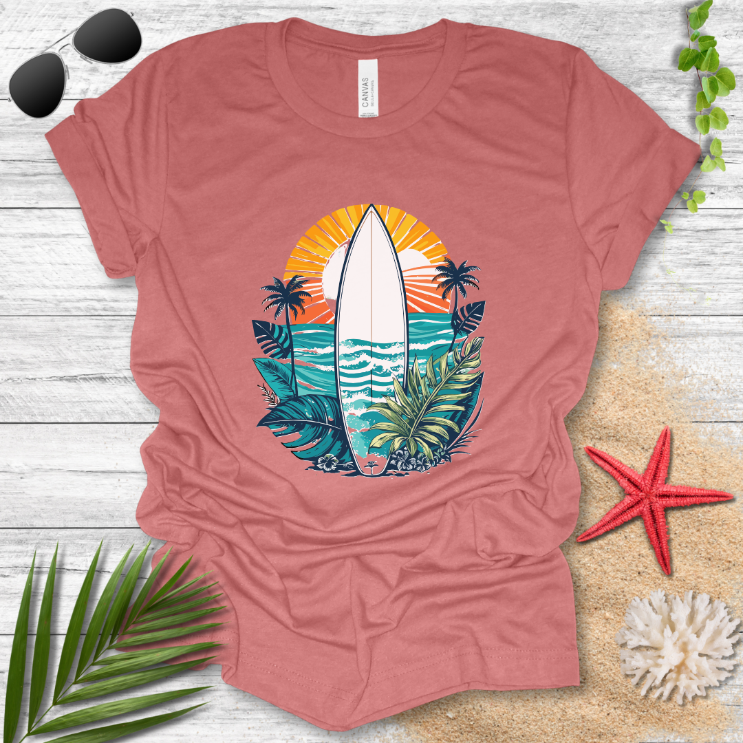 Vintage Tropical Surf T-Shirt