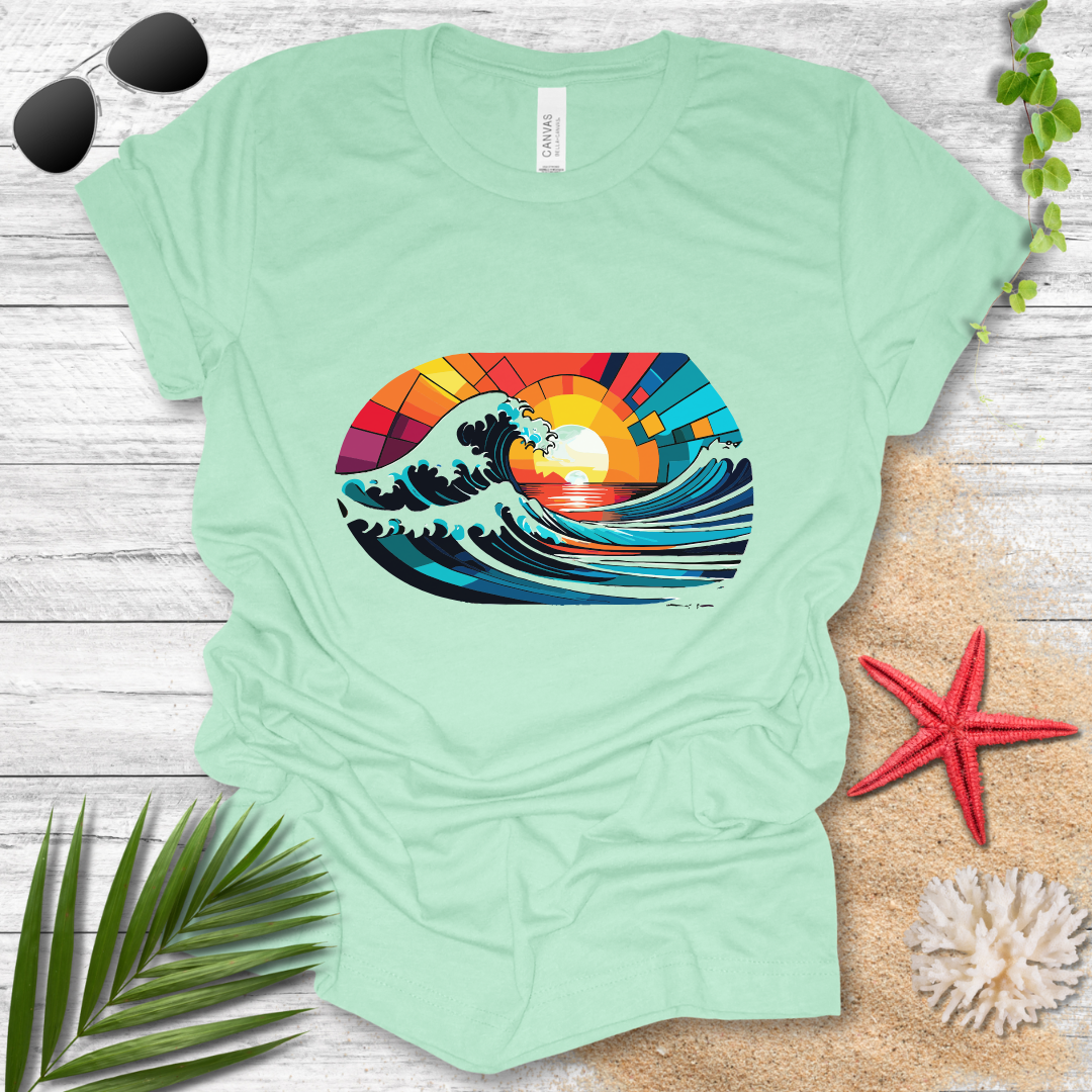 Cubist Surf T-Shirt