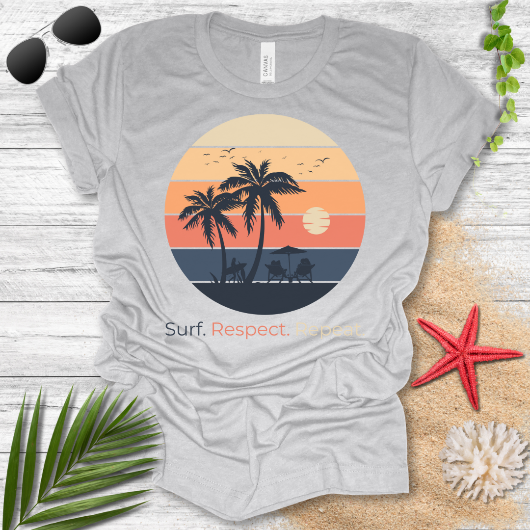 Surf Respect Repeat T-Shirt