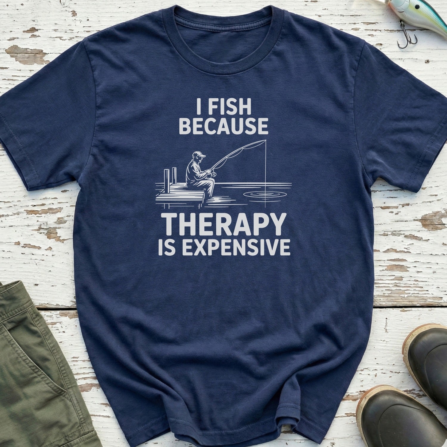Fishing Therapy T-Shirt