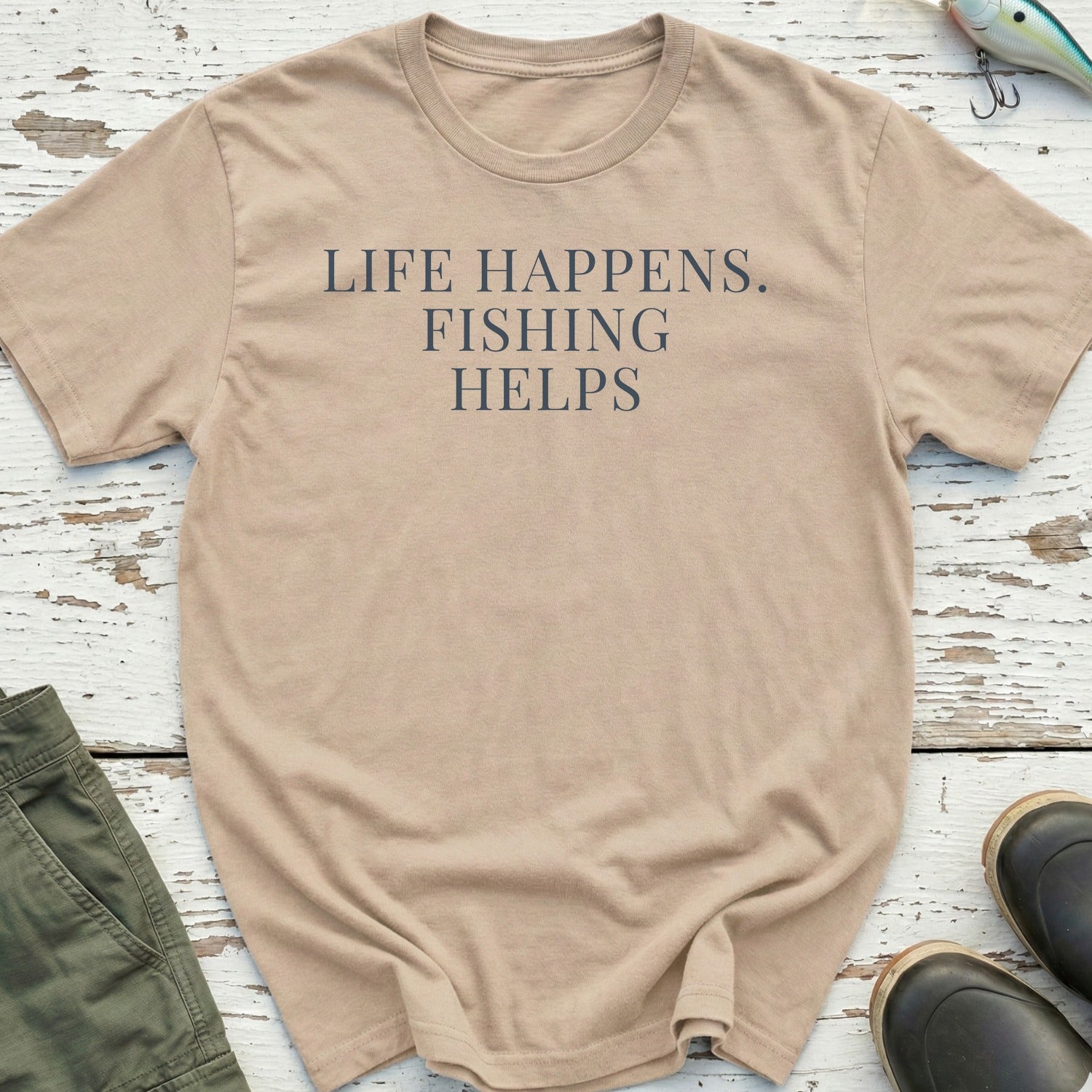 Fishing Helps T-Shirt