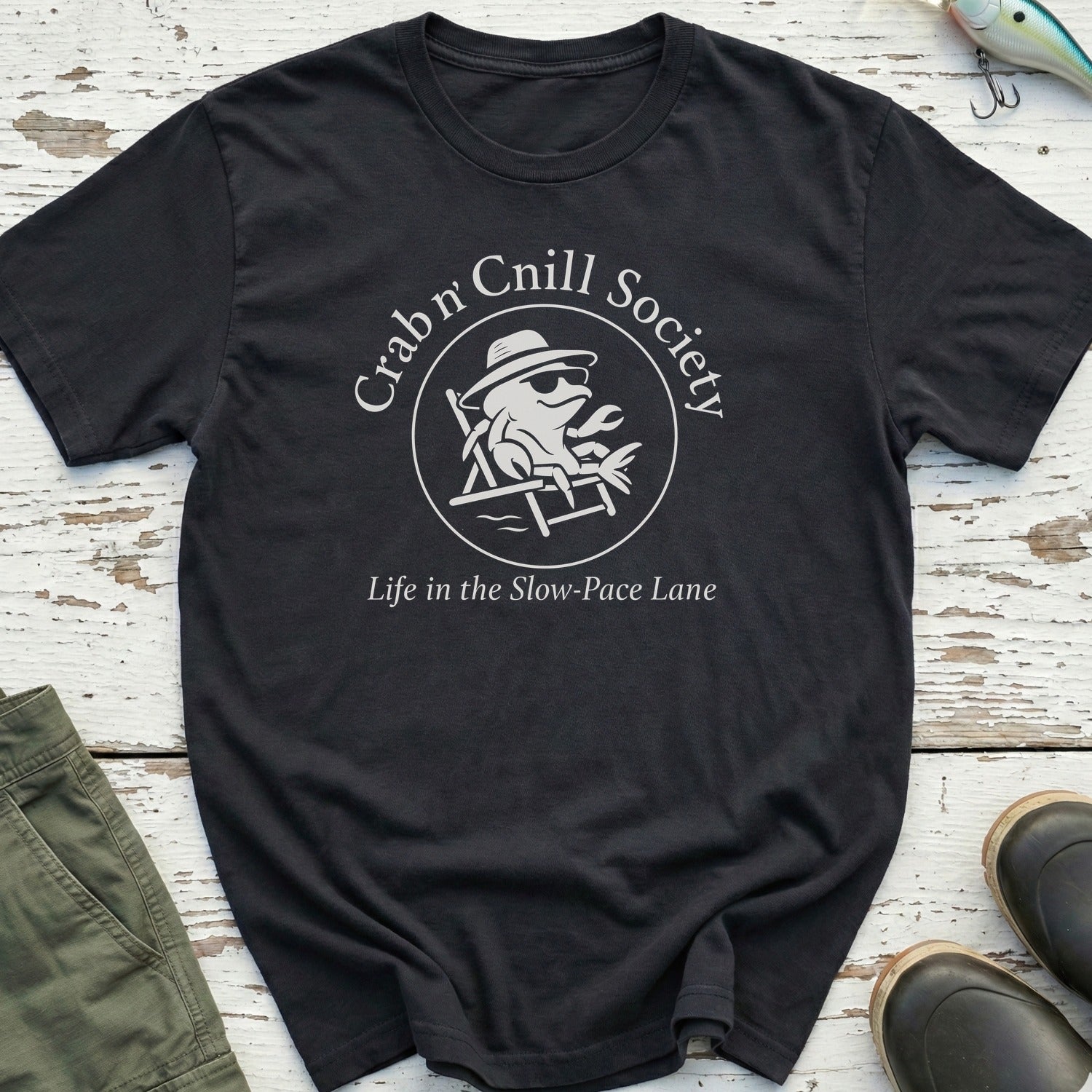 Crab N Cnill Society T-Shirt