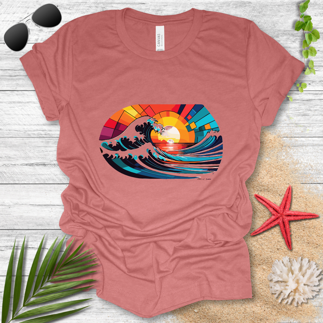 Cubist Surf T-Shirt