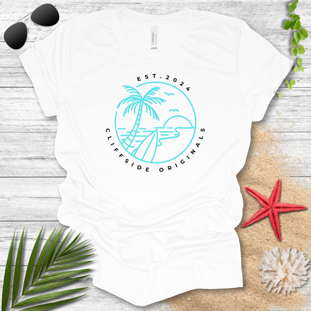 Turquoise Surfing T-Shirt