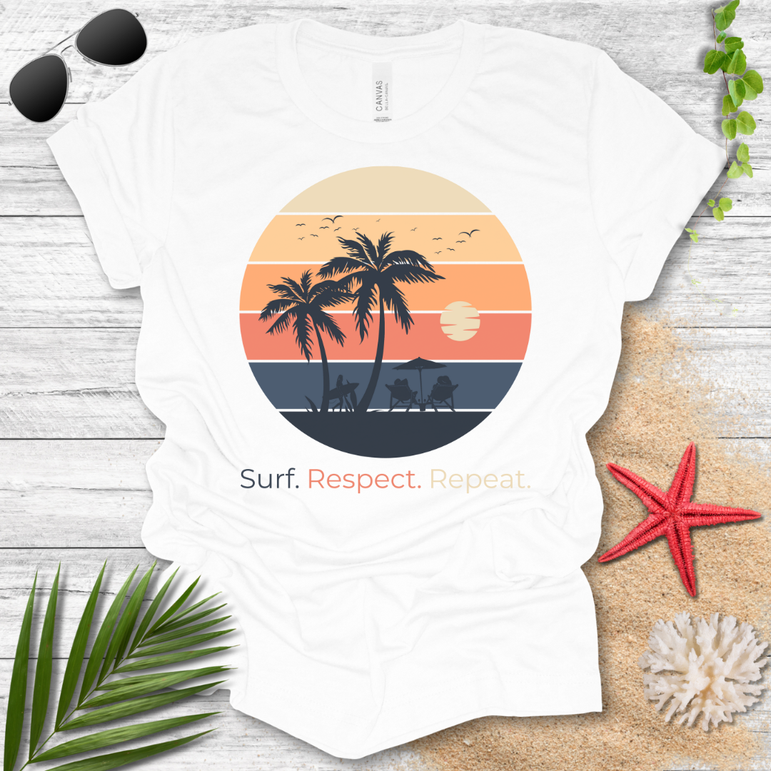 Surf Respect Repeat T-Shirt