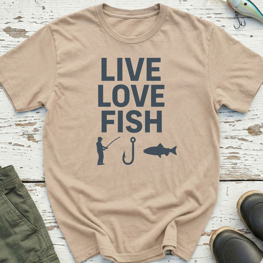 Live Love Fish T-Shirt