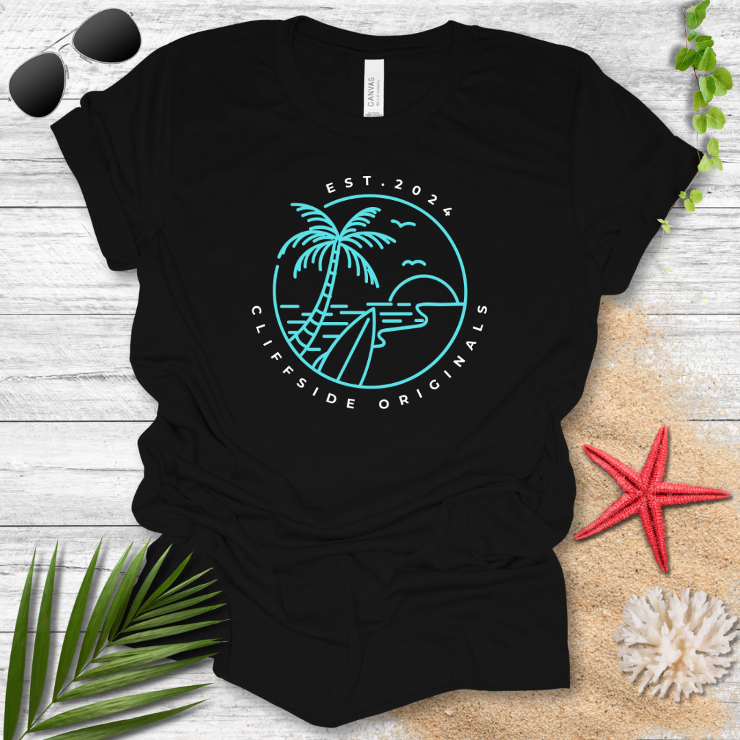 Turquoise Surfing T-Shirt