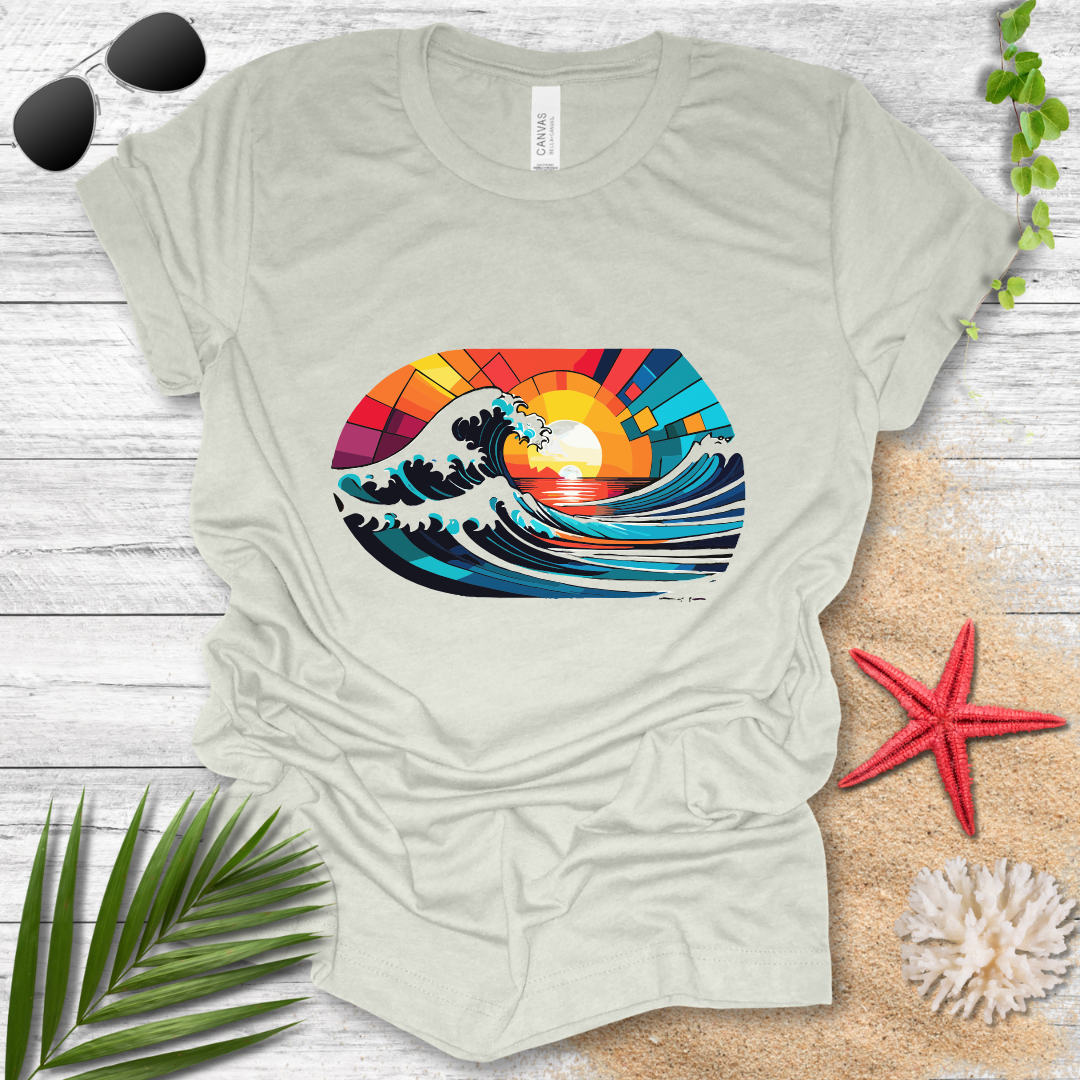 Cubist Surf T-Shirt