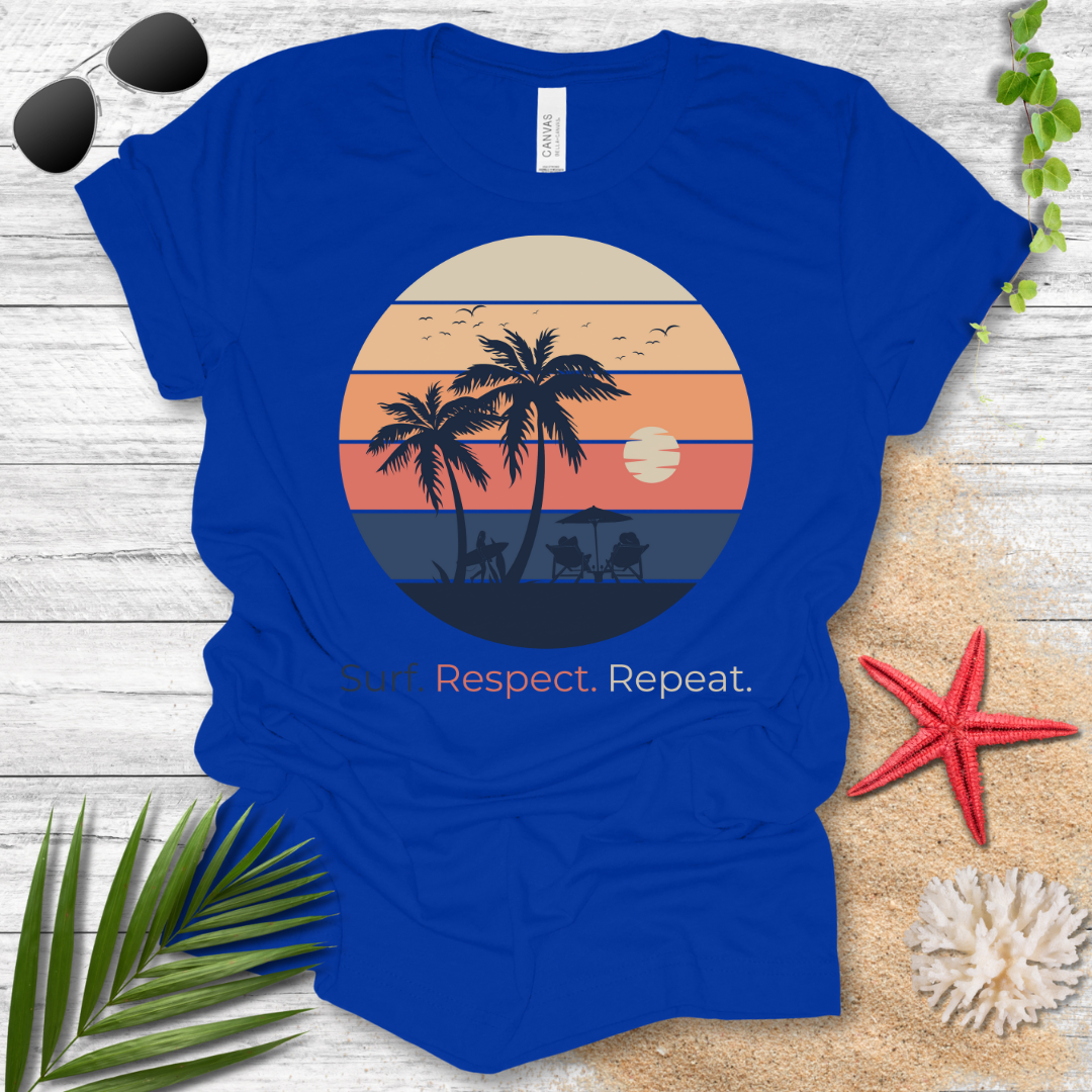 Surf Respect Repeat T-Shirt