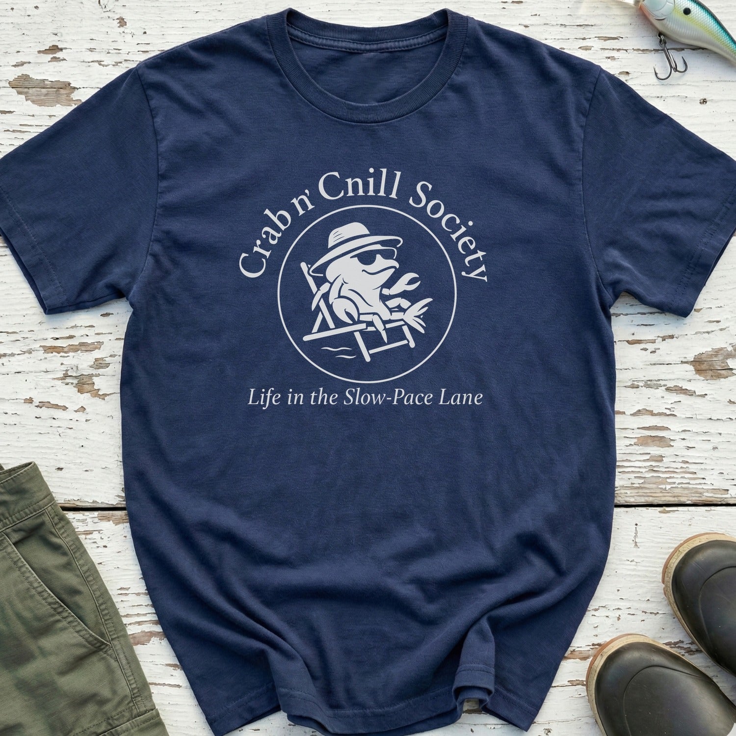 Crab N Cnill Society T-Shirt