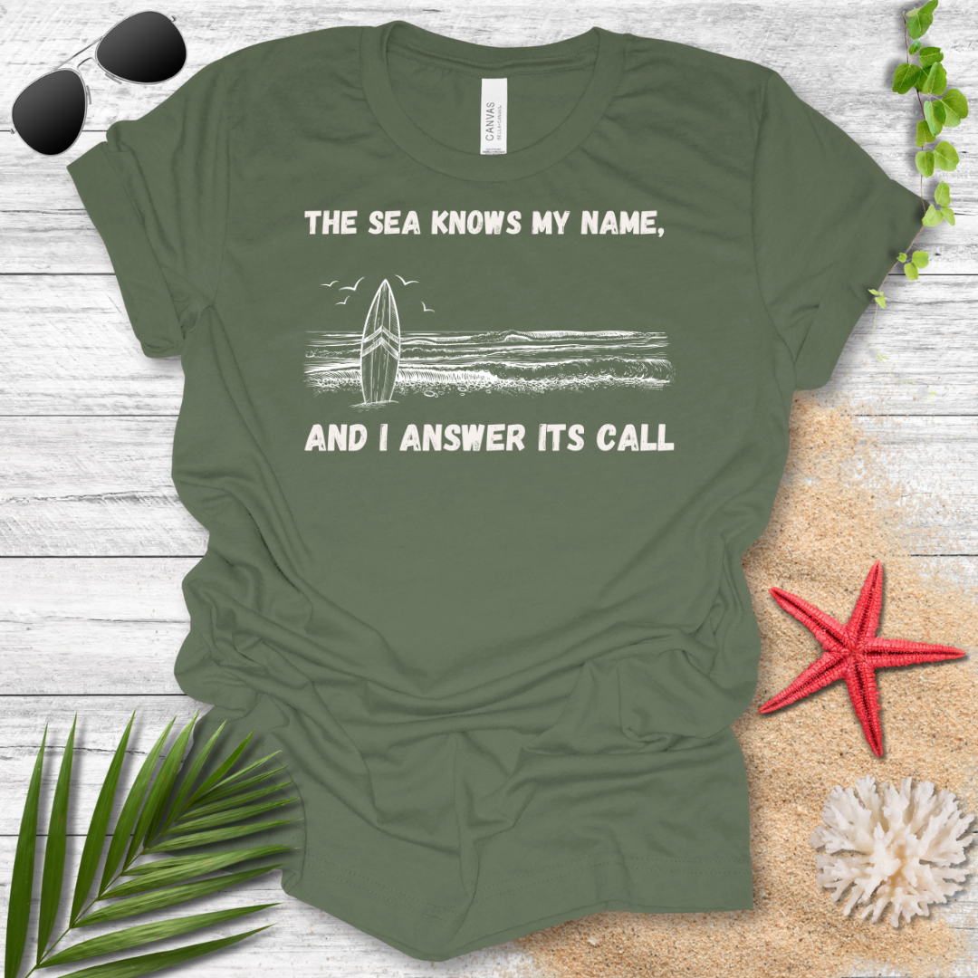 The Sea Knows My Name T-Shirt