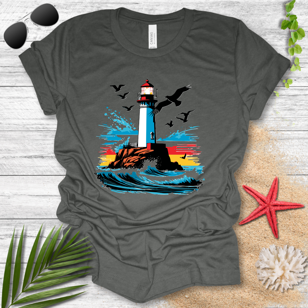 Cliffside Lighthouse T-Shirt